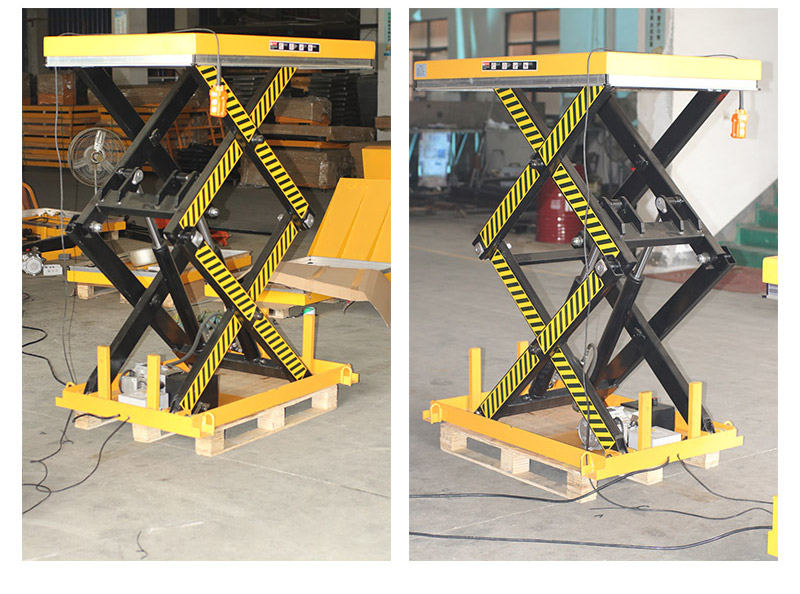 全自動(dòng)電動(dòng)升降平臺(tái)車3