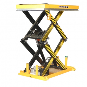 500KG雙剪叉固定電動(dòng)升降平臺(tái)車