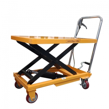 500KG移動式單剪叉液壓升降平臺PT500A