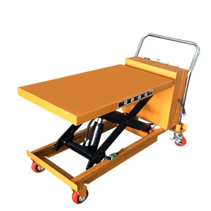 500KG移動(dòng)式單剪叉電動(dòng)升降平臺DP500